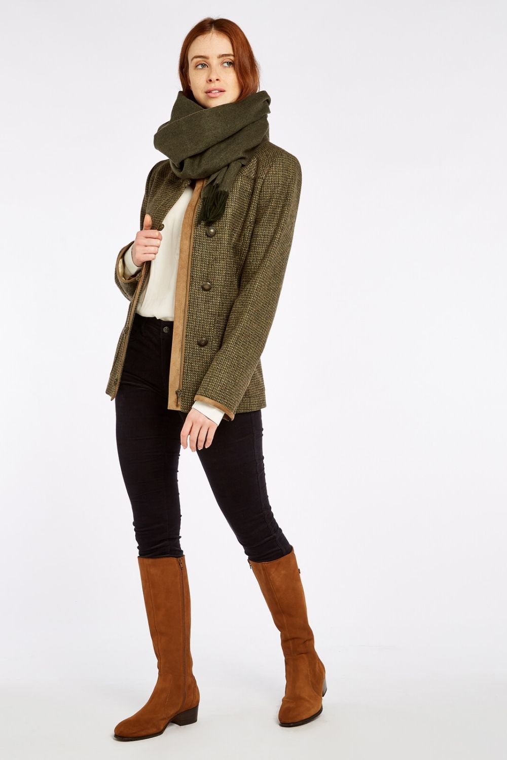 Bracken Tweed Jacket - Heath