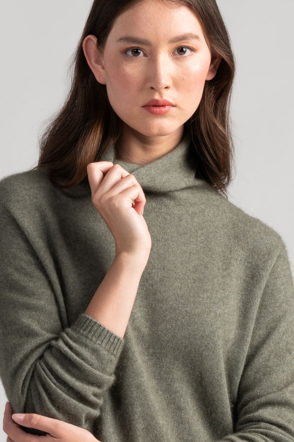 Kapua Sweater Dress - Sage