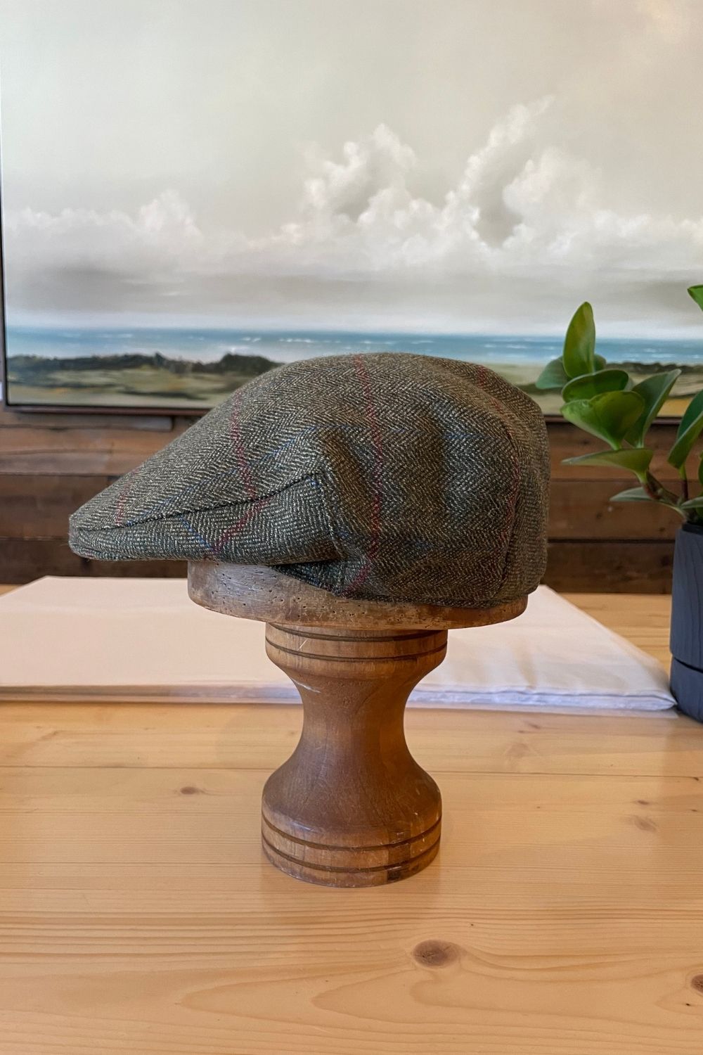 Holly Tweed Flat Cap