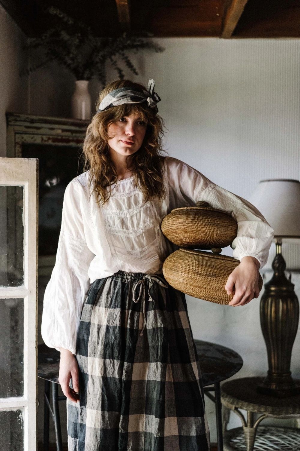 Alice Lace Blouse - White