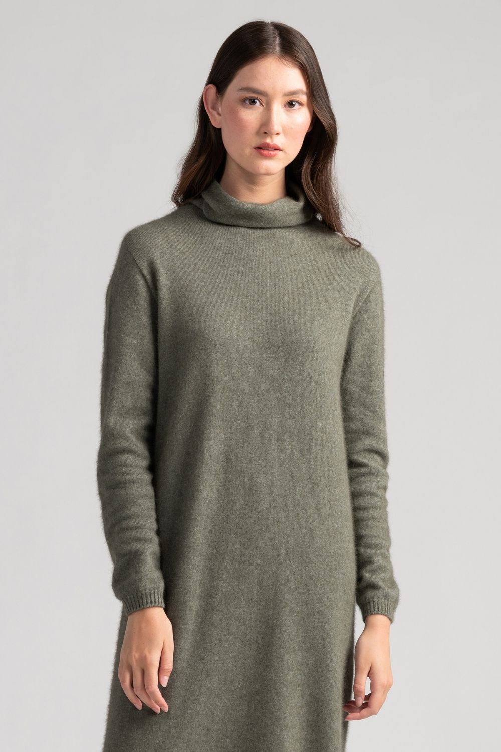 Kapua Sweater Dress - Sage