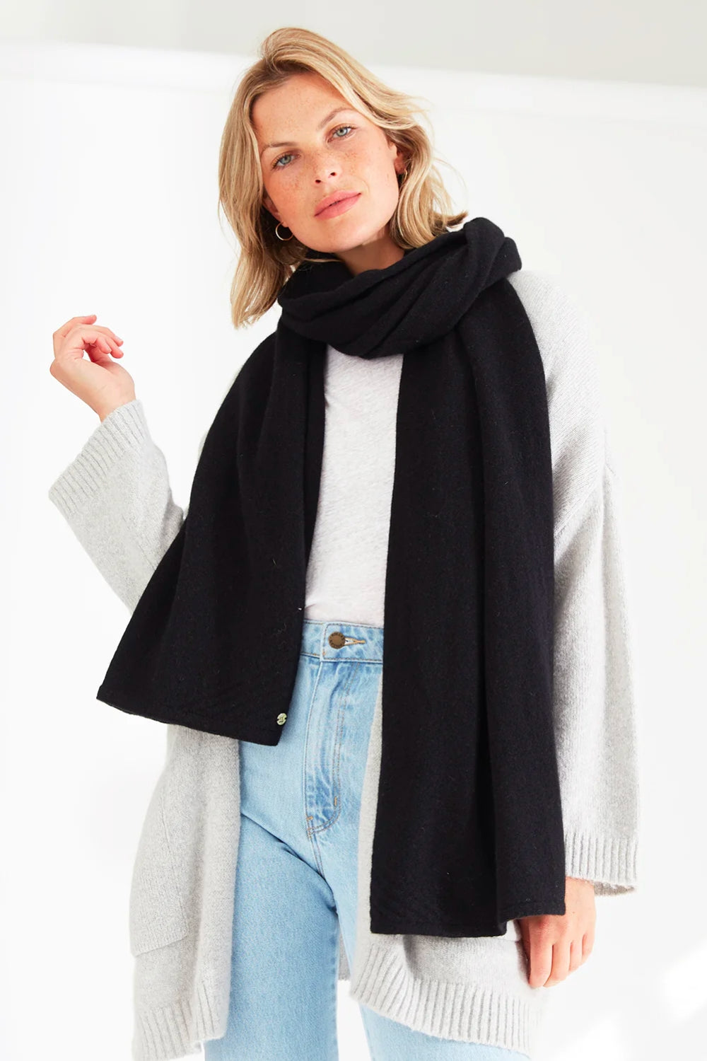 Pure Cashmere Travel Wrap - Multiple Colours