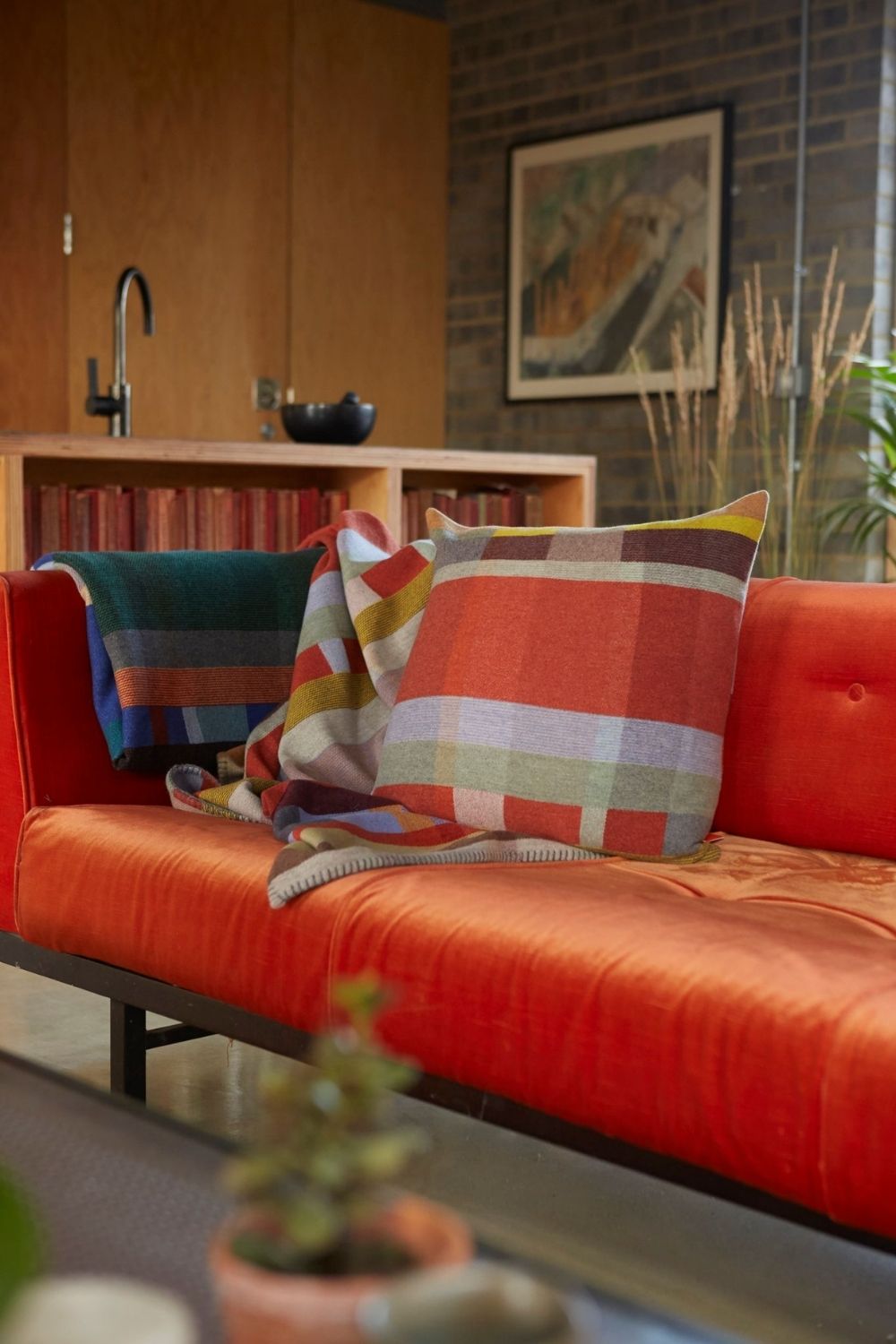 Cecil Cushion Cover - 100% Lambswool - 50x50cm