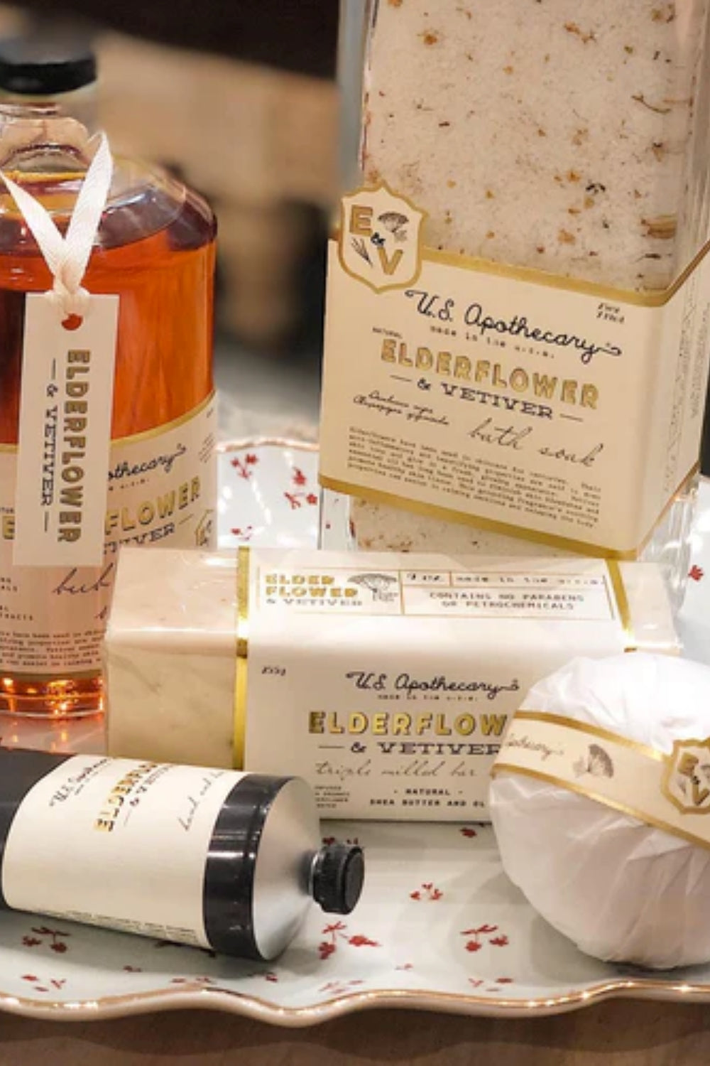 Triple Milled Soap - Elderflower & Vetiver - 255g