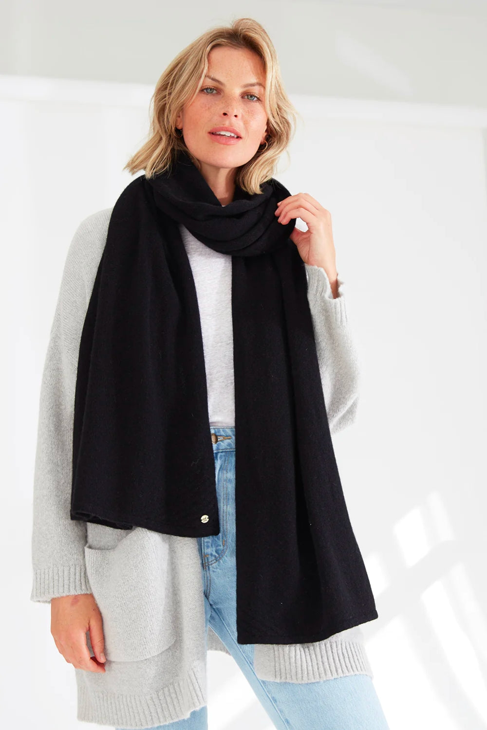 Pure Cashmere Travel Wrap - Multiple Colours