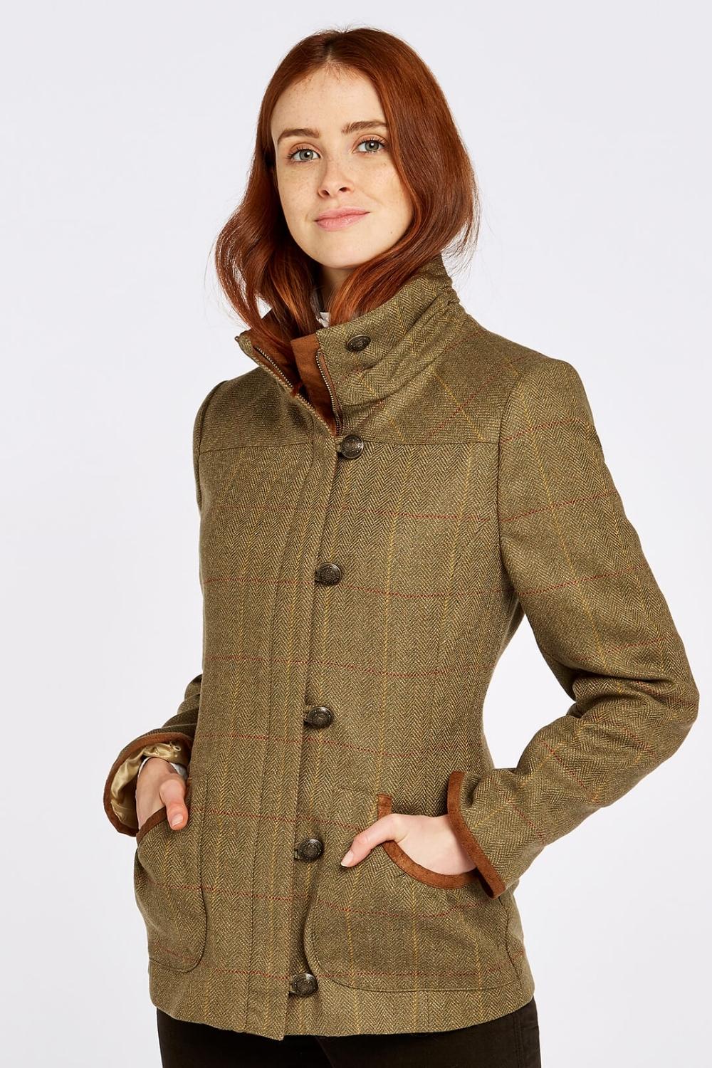 Bracken Tweed Jacket - Elm