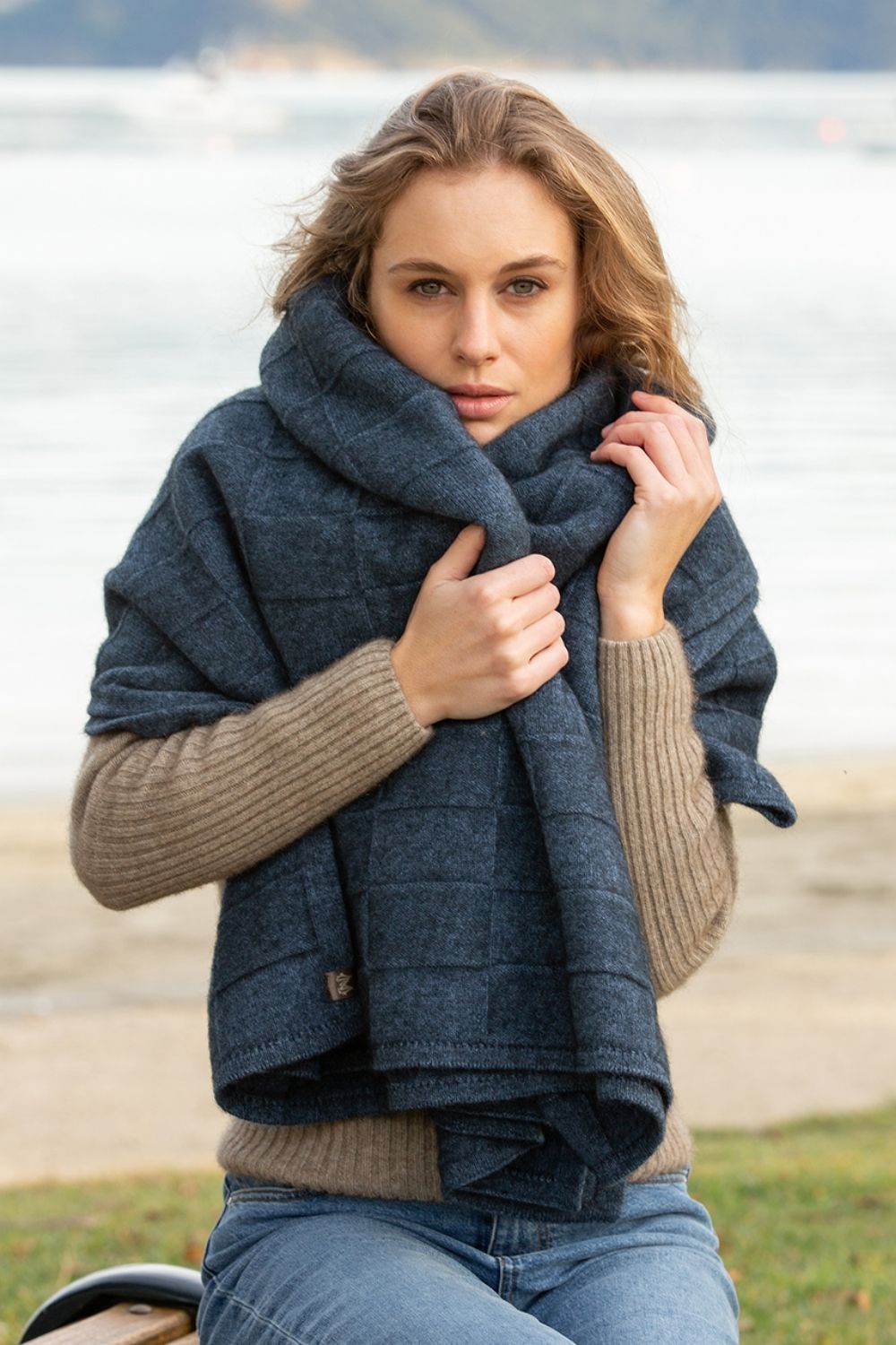 Queen Throw - Possum Merino Silk 154cm x 146cm
